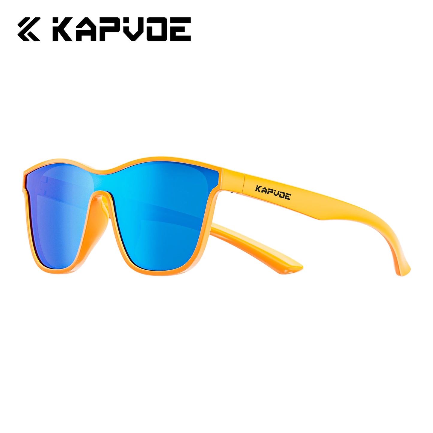 Kapvoe Polarized Outdoor Road Marathon Sports Cycling Glasses Men Women Riding Cycling Sunglasses UV400 Cycling Running Goggles