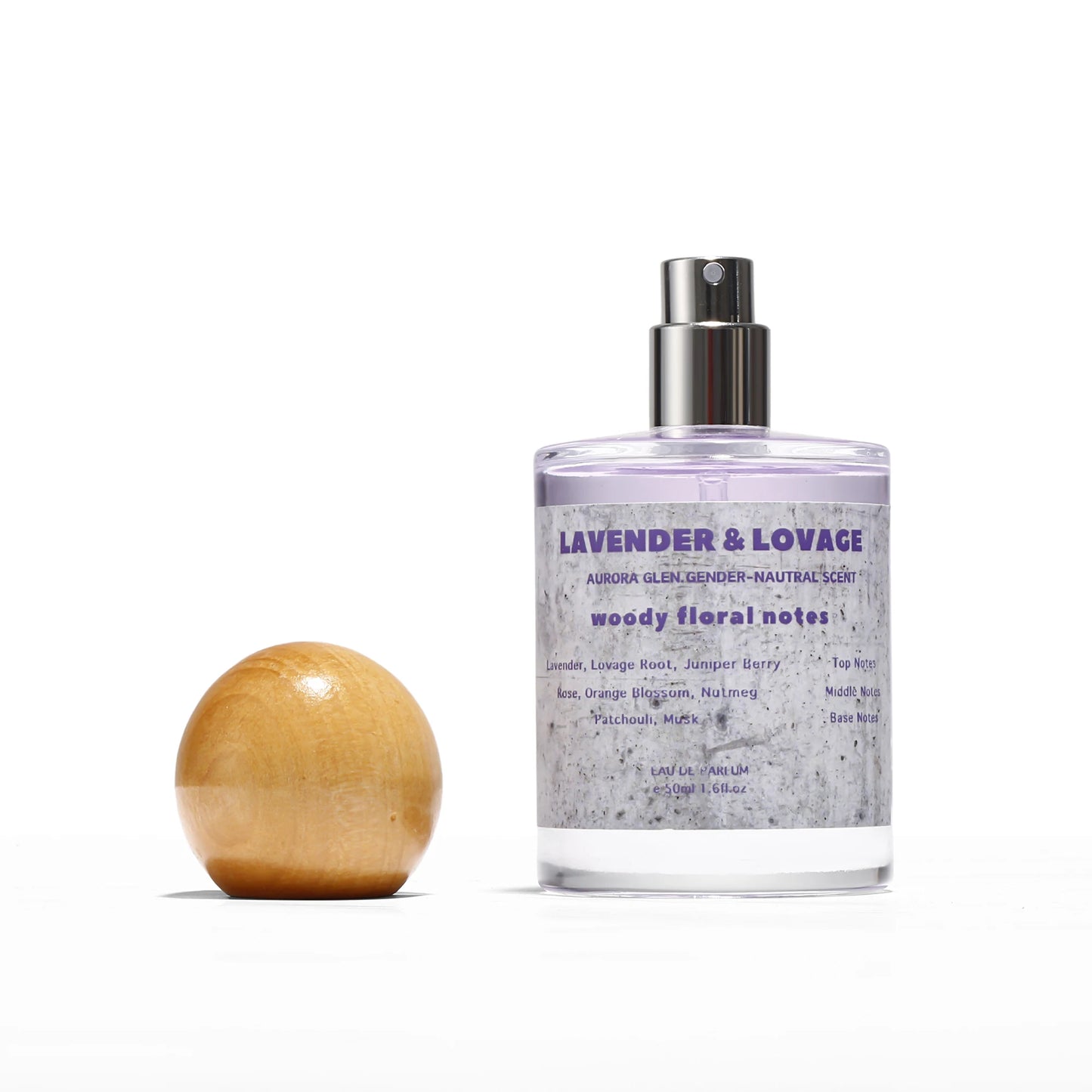 Perfume Dark Apothecary Scent Herbal Perfume for Men/Women - Lavender Juniper Rose Orange Blossom Patchouli Musk