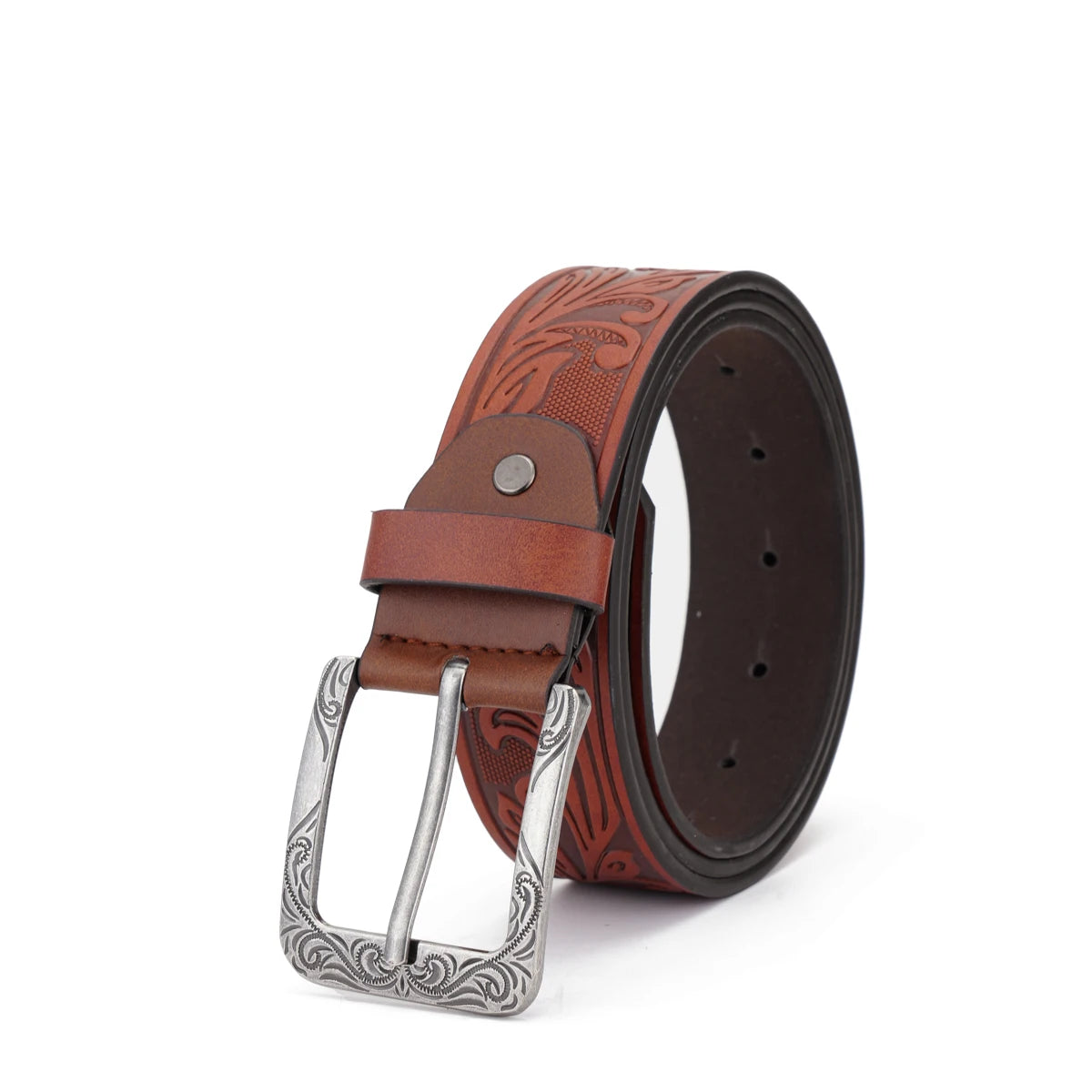 1pcs men's multi-color PU needle buckle belt suitable for leisure business gifts
