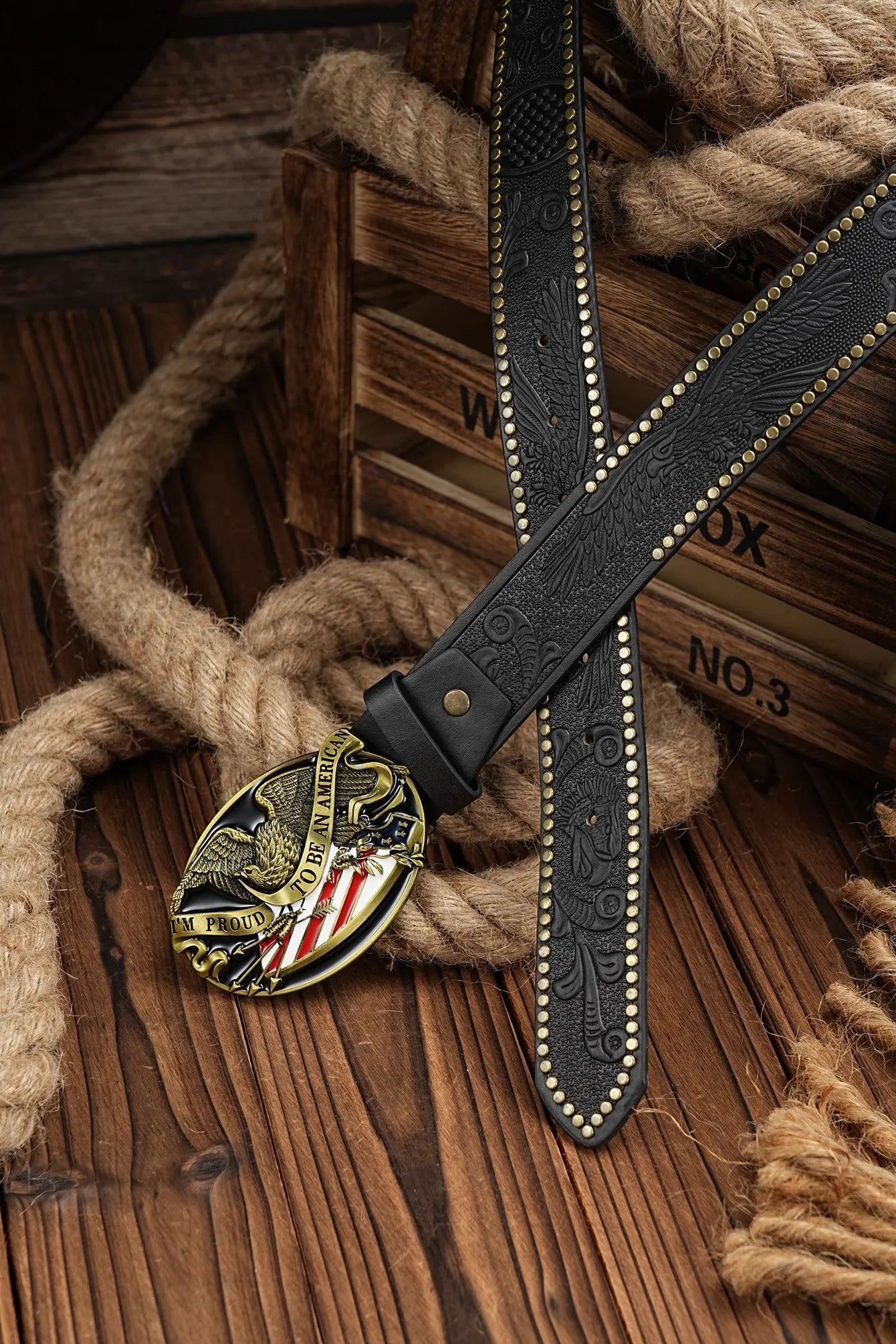 Retro Western-Style PU Leather Belt – Unisex Casual (Men & Women)