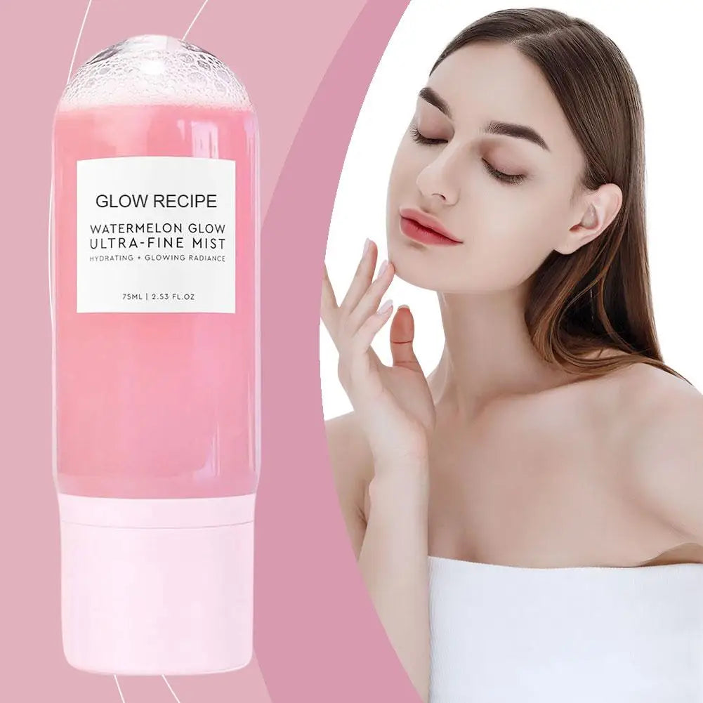 75ML Watermelon Moisturizing Mist For Glow Recipe For Dewy, Smooth Skin - Hydrating, With Hyaluronic Acid Skin Care