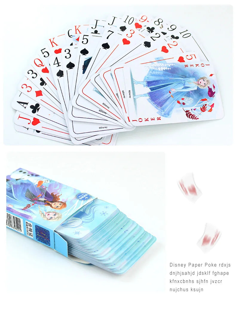 Disney Stitch Poker Lots-o'-Huggin' Bear Playing Cards Playing Cards Poker Indoor Family Entertainment Board Games