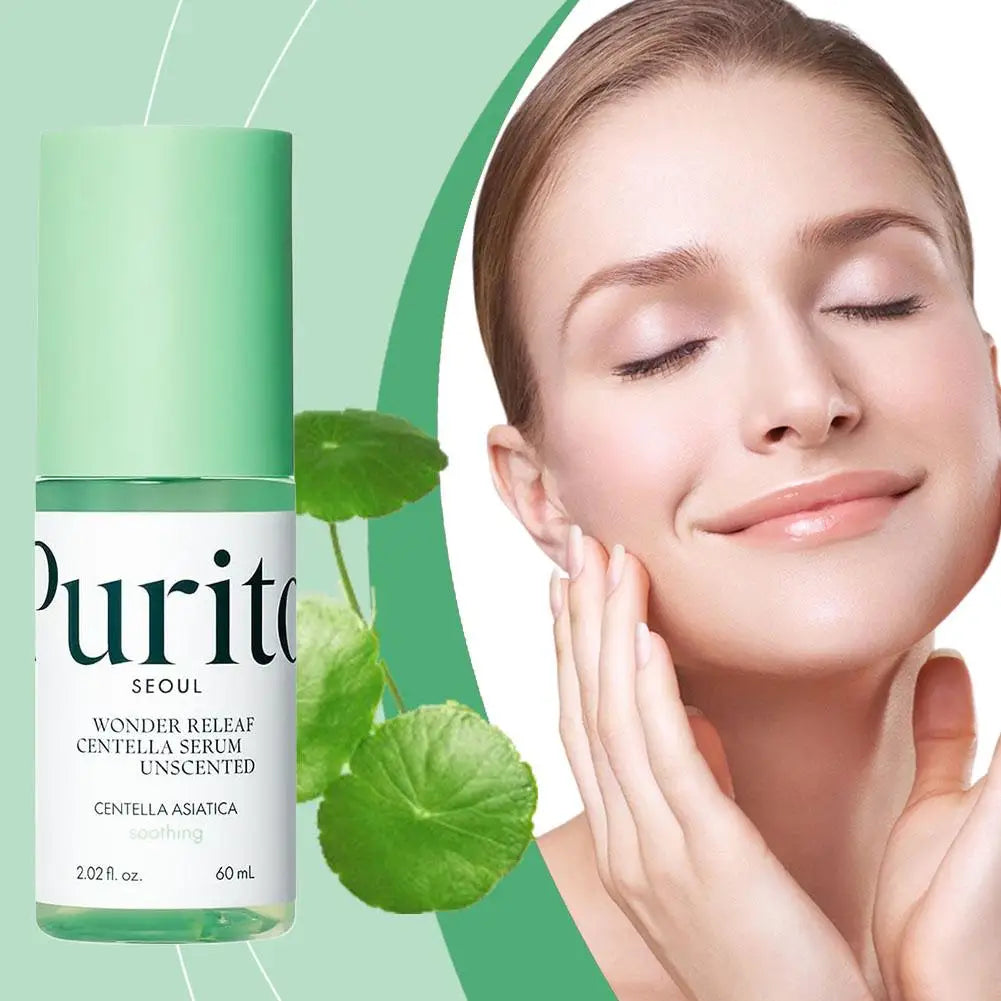 Centella Asiatica Essence Suitable For All Skin Types, Ampoule, Soothing, Calming, Facial Essence 60ml 2fl.oz Skin Care