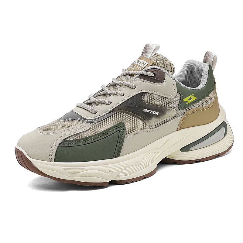 2025Men Walking Shoes Flat Outdoor Jogging Mesh Sports Breathable Wear-resistant Comfortale Casual Tennis Shoes for Men