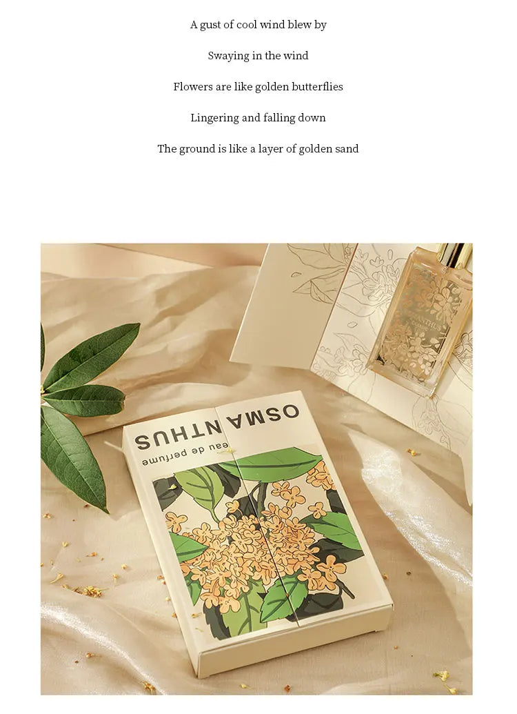 Original Brand Osmanthus Perfume Gift Box Women's Perfume Niche High-end Light Fragrance Long-lasting Fragrance 50ML
