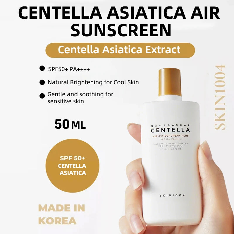 Original Centella Skin1004 Madagascar Centella Skincare Travel Kit Serum Facial Whitening Cream Toner Cleansing Oil Cleanser Set