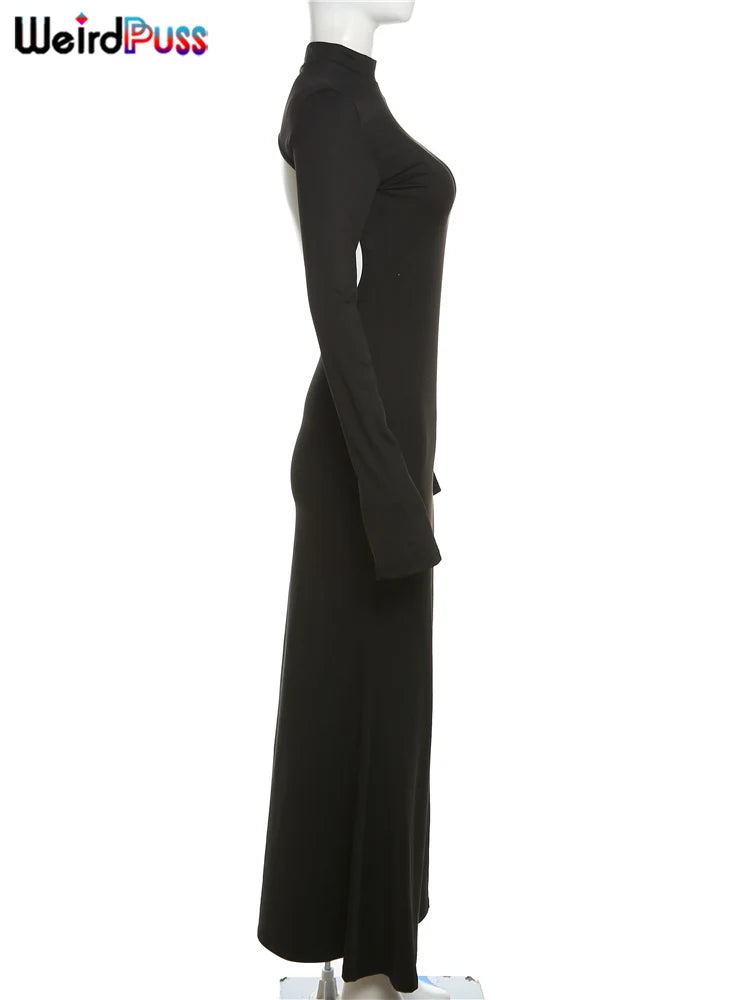 Backless Slim Bodycon Mermaid Dress – Stretchy Party & Event Gown