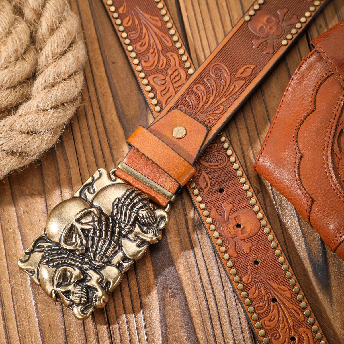 Vintage meets fashion! Alloy buckle PU belt, suitable for both men and women, to create a personalized Western style