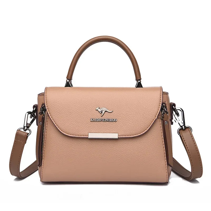High Quality Pu Leather Casual Crossbody Shoulder Bags for Women 2023 New Luxury Purses and Handbags Women Bags Designer Totes