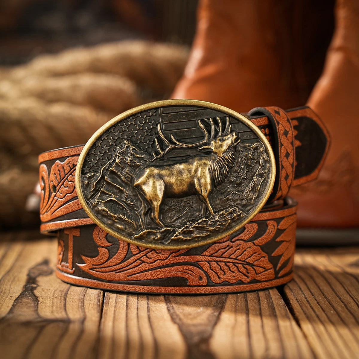 Vintage meets fashion! Alloy buckle PU belt, suitable for both men and women, to create a personalized Western style