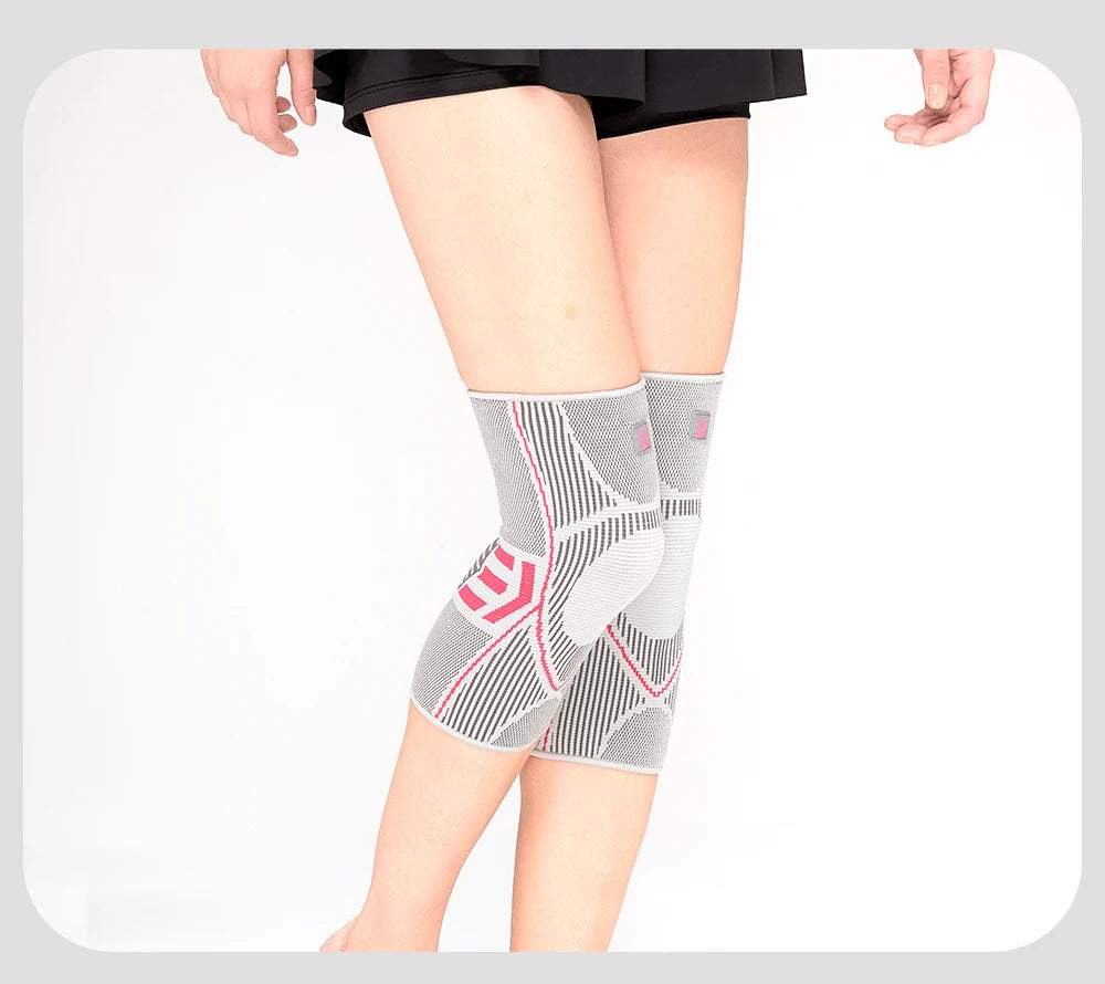 Professional Knee Support Compression Knee Sleeve Anti Slip Silicone Knee Braces for Knee Pain Meniscus Tear