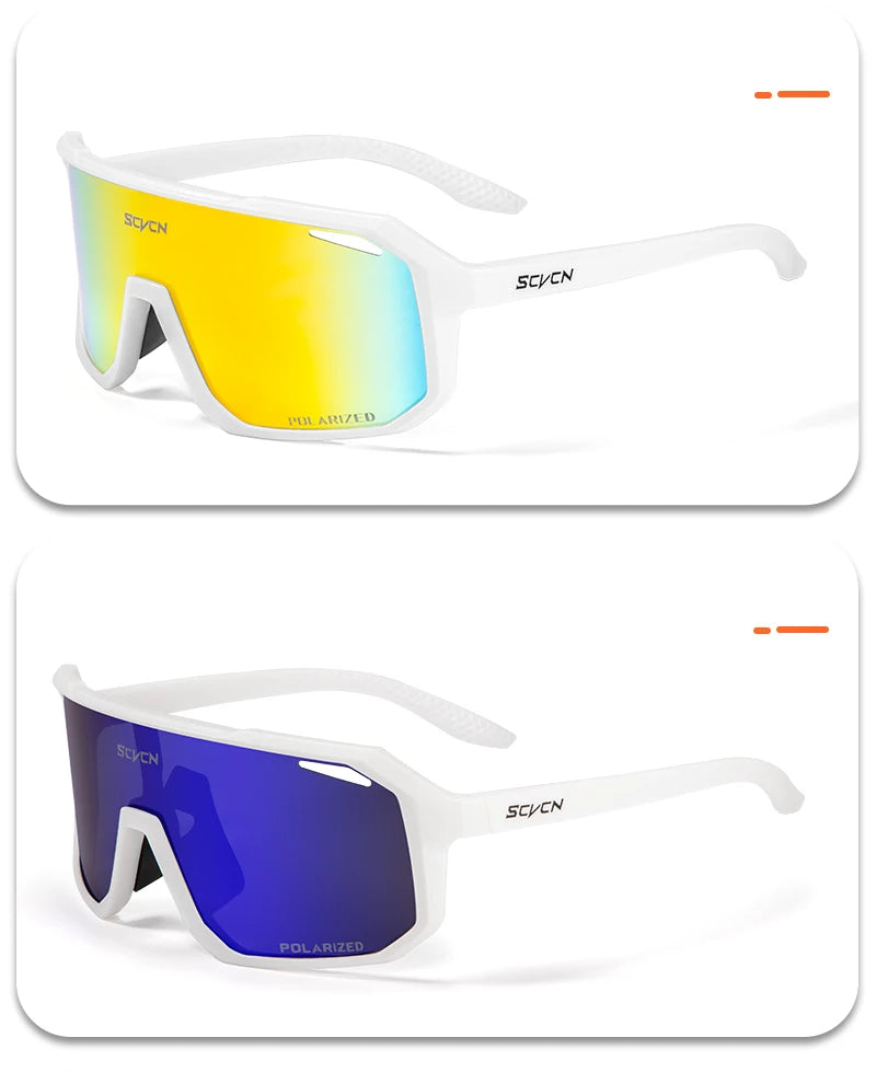 SCVCN Polarized Sunglasses for Men MTB Cycling Glasses Outdoor Sports Bike UV400 Goggles Women Road Bicycle Cycling Glasses New