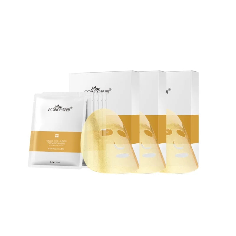 Pawn Crystal Collagen Facial Mask Moisture Hyaluronic Acid Jelly Transparent 10Pcs/Box