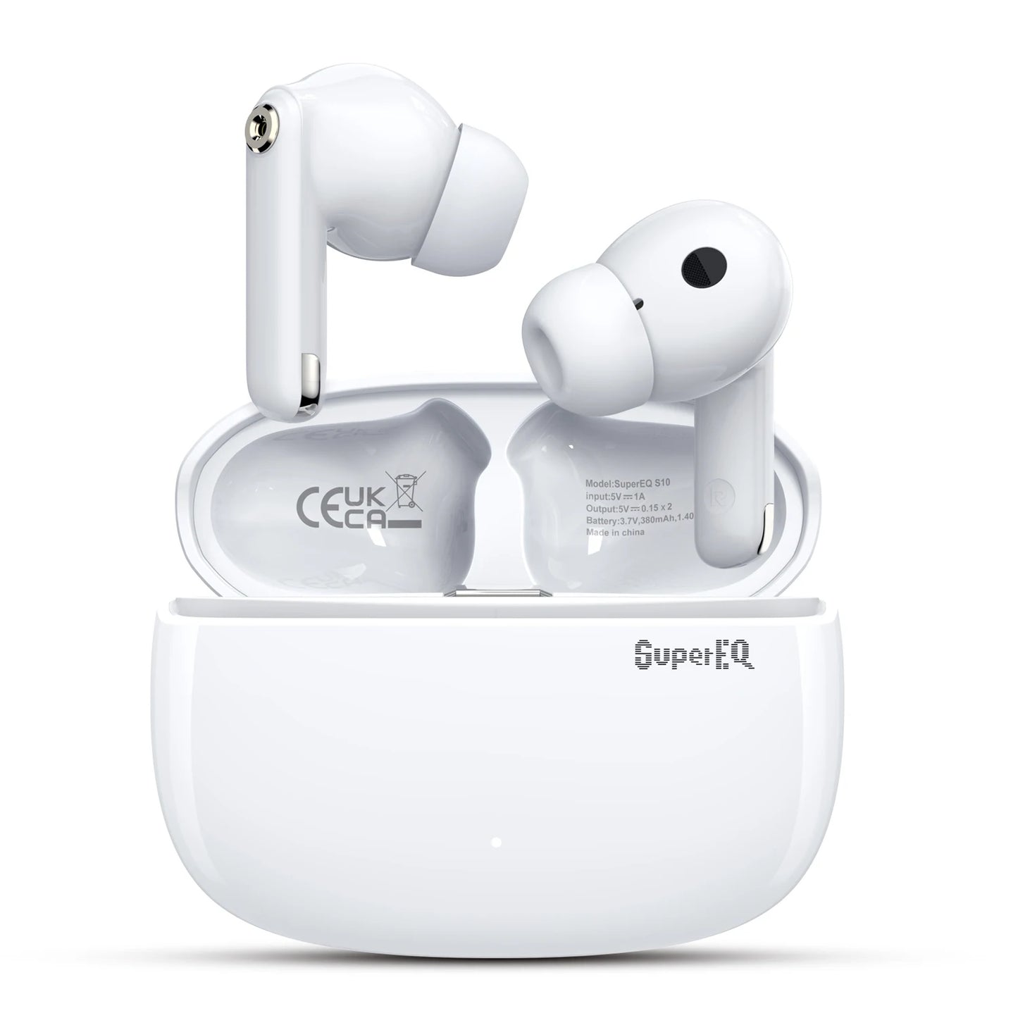 Oneodio SuperEQ S10 ANC Bluetooth 5.4 Wireless Earphones TWS Active Noise Cancelling Headphones Earbuds With ENC Mics Game Mode