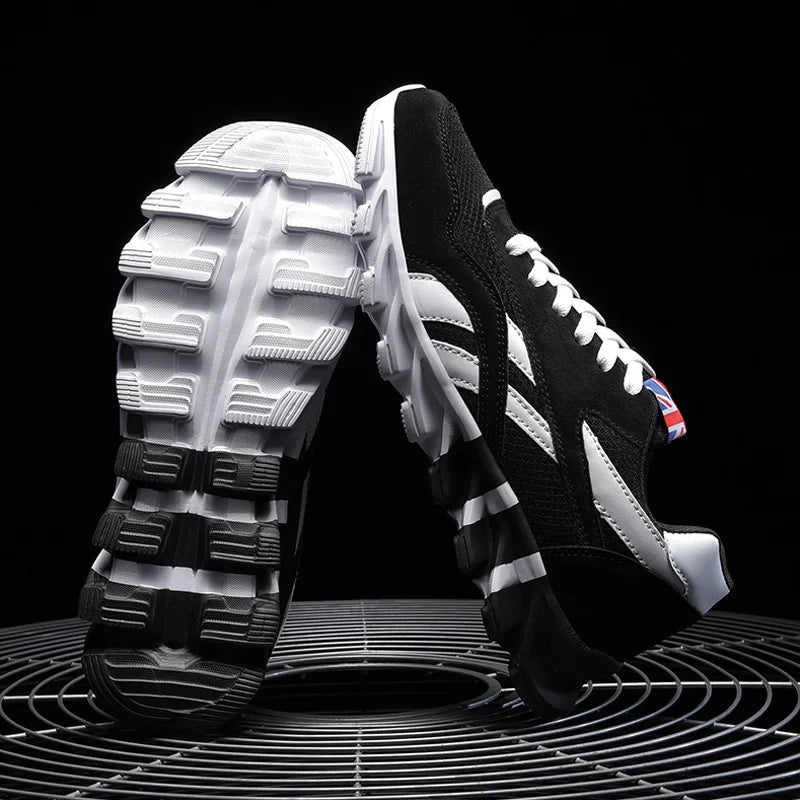 2025 new men's and women's running shoes breathable casual sneakers anti-slip vibration comfortable walking shoes 36-48