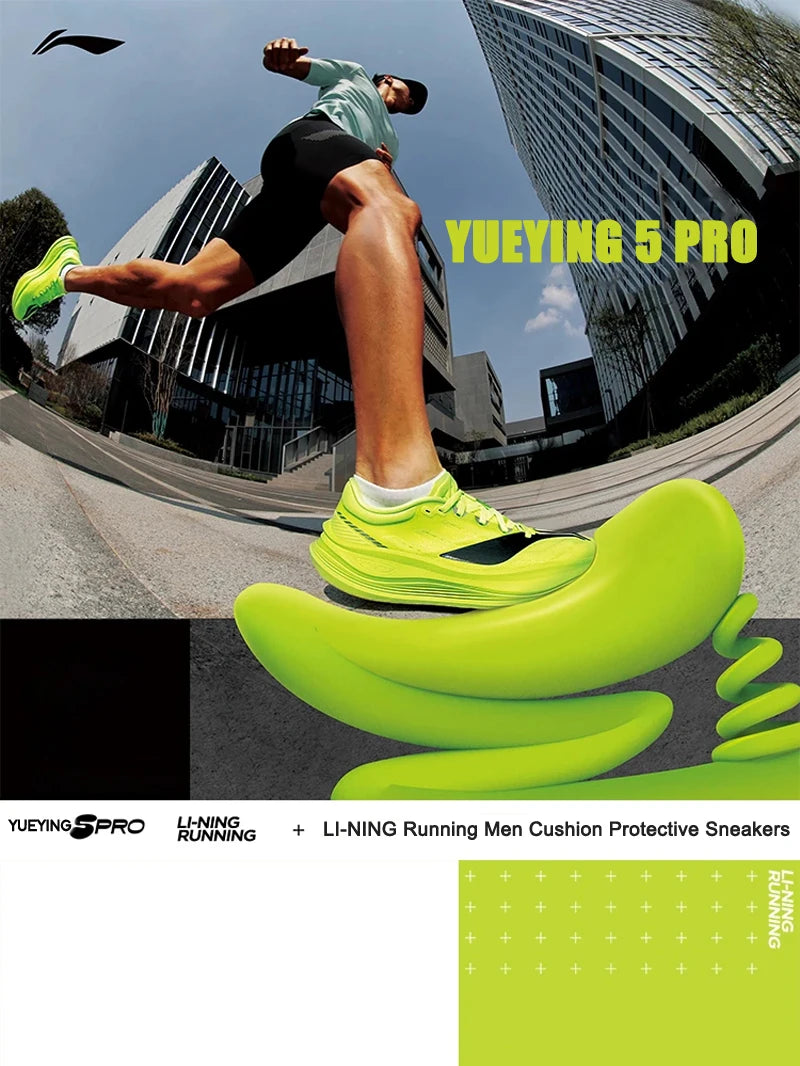 YUEYING 5 PRO Men’s Running Shoes – SUPER BOOM Lightweight Reflective Cushioning Sneakers