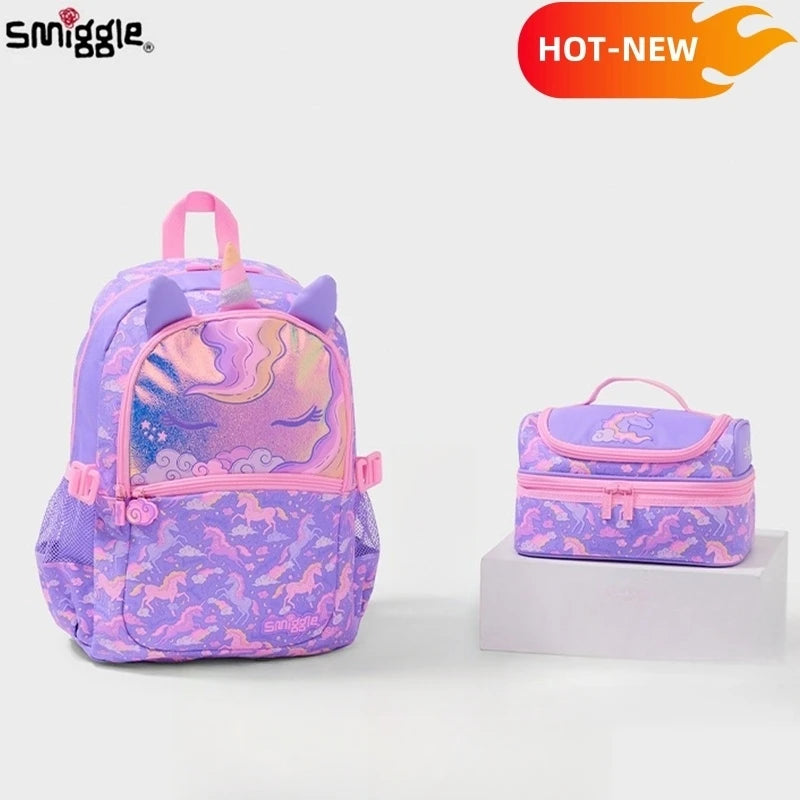 Genuine Australia Smiggle Backpack Cartoon Series Children School Bag Anime Backpack Student Gift Separate Purchases