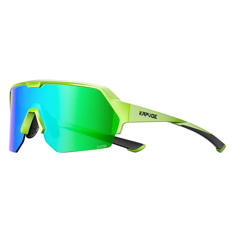 KAPVOE Outdoor Cycling Sunglasses Men MTB Glasses Bike Cycling UV400 Eyewear Women Bicycle New Mountain Sports Hiking Eyewear