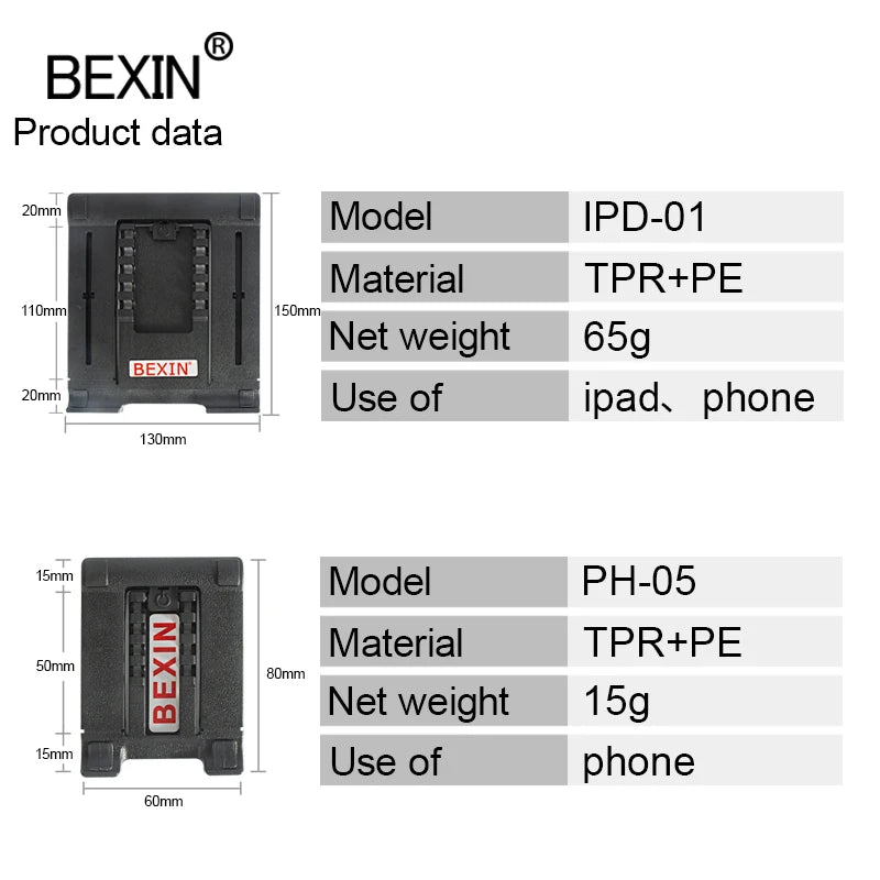 BEXIN uninversal desktop portable support foldable adjustment angle phone stand for mobile phone tablet