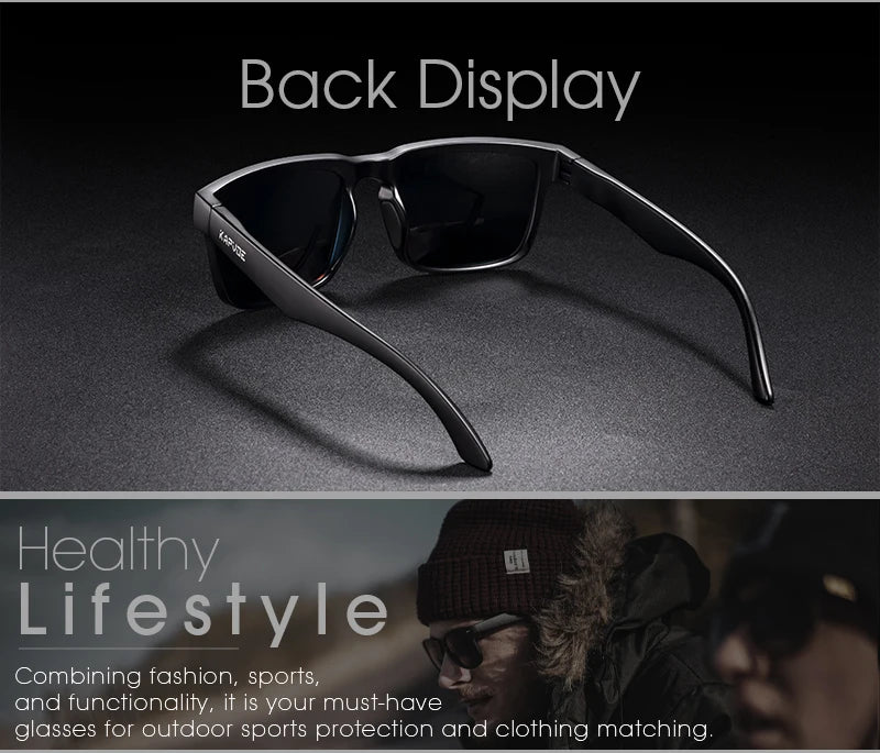 Kapvoe Fashion Polarized Fishing Sunglasses Men Outdoor Sport Eyewear Bicycle Cycling Glasses Women MTB Road Bike UV400 Goggles