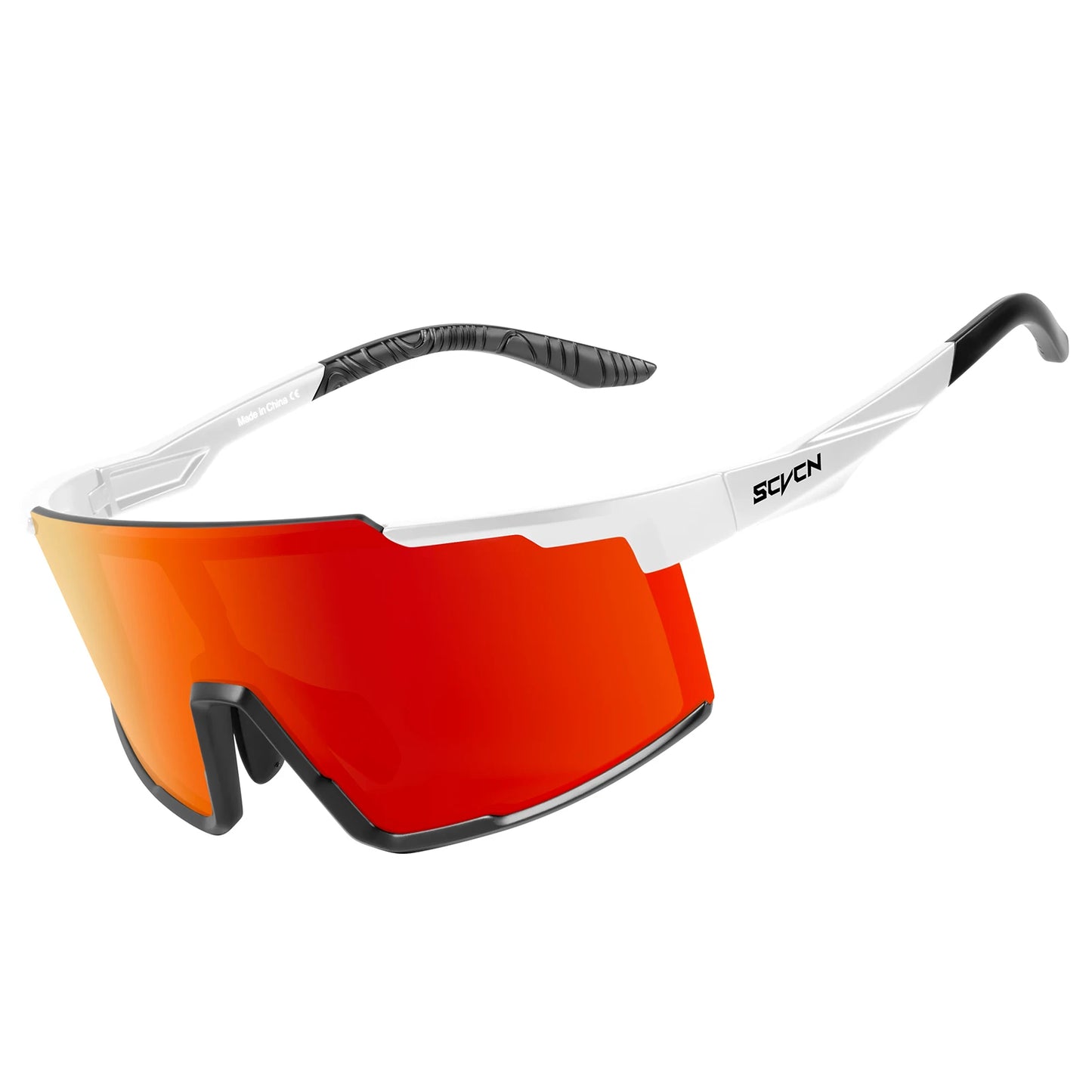 SCVCN-Fashion Sunglasses Cycling Glasses Sports for Men Driving Sun Mountain Bike Road Bicycle Eyewear Goggles MTB UV400