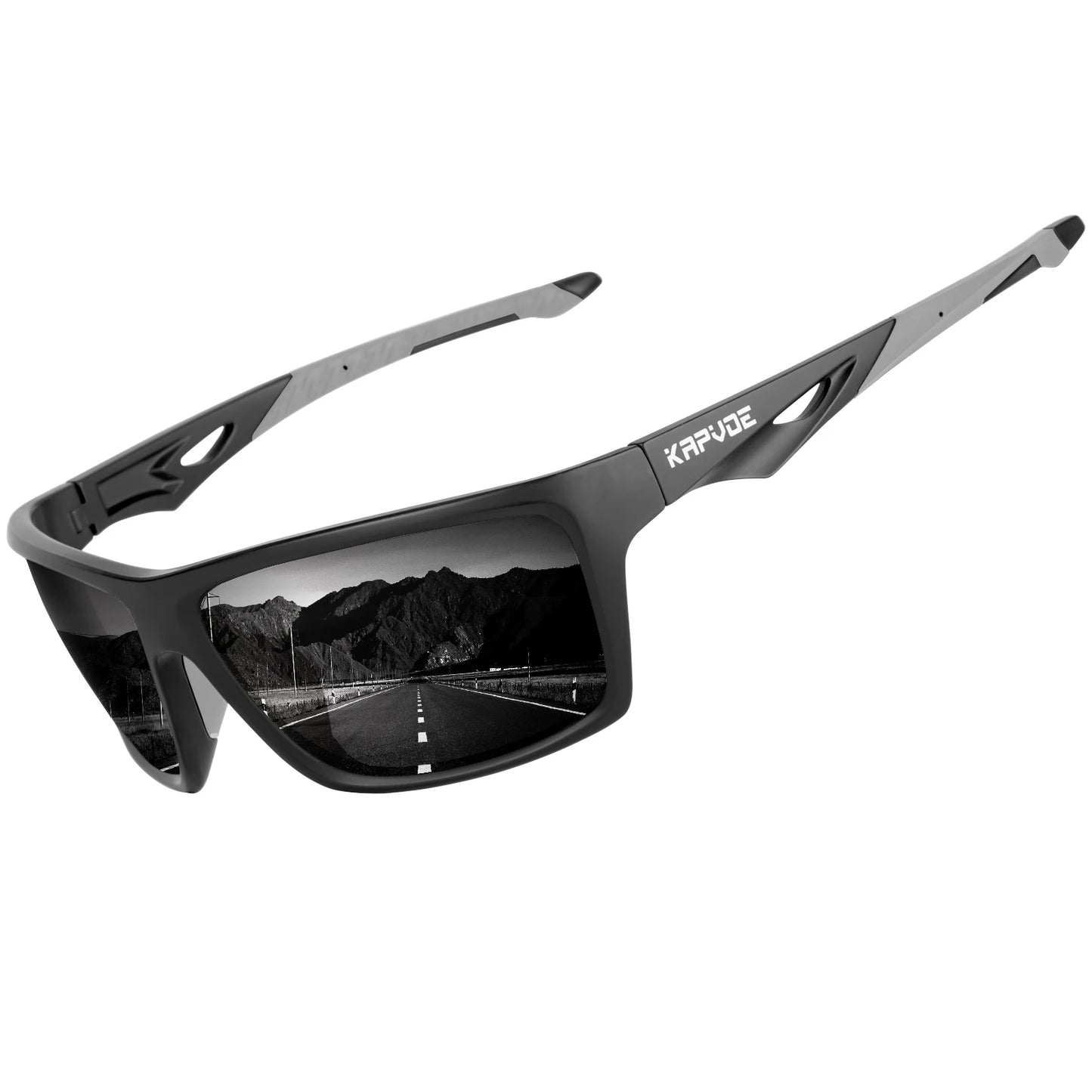 KAPVOE Polarized Glasses Men Women Fishing Goggles Camping Hiking Road Driving Eyewear Sport Sunglasses bicycle running Glasses
