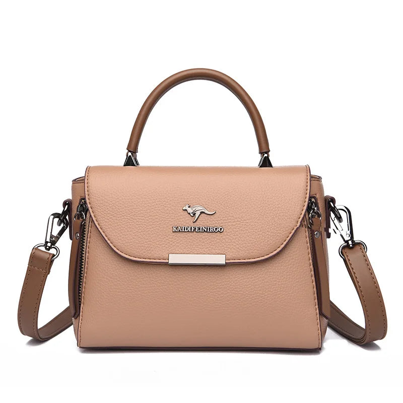 High Quality Pu Leather Casual Crossbody Shoulder Bags for Women 2023 New Luxury Purses and Handbags Women Bags Designer Totes