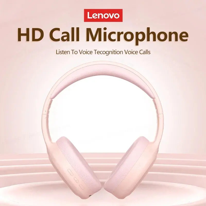 Lenovo TH30 Wireless Bluetooth 5.3 Headphone Sport With Mic Music Headset Foldable Low Latency Gaming Earphone For Xiaomi