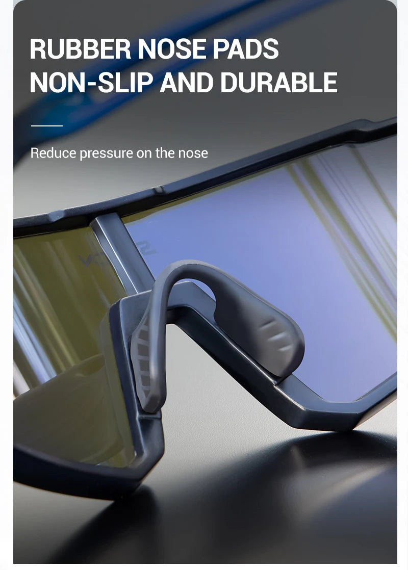 SCVCN Outdoor Cycling Sunglasses Men MTB Road Driving Bike Glasses Sports Mountain Climbing Women Bicycle Cycling UV400 Goggles