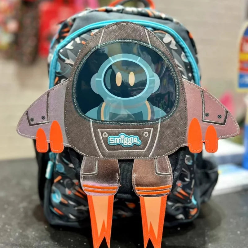 Genuine Australia Smiggle Backpack Rocket School Bag Cartoon Series Anime Backpack Student Gift Separate Purchases