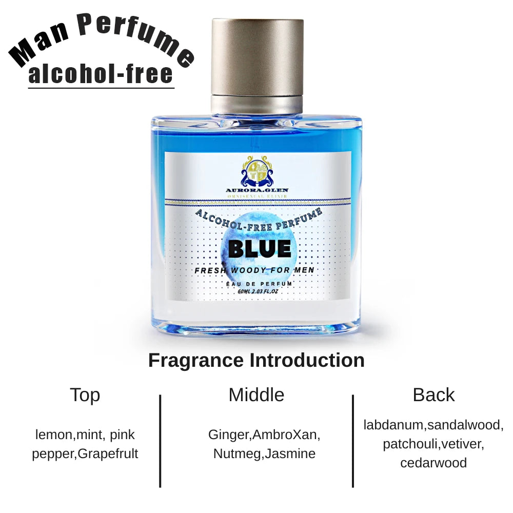 Wilderness for Men Perfume Oil - Alcohol-Free Spicy Woody Scent, Long-Lasting Sensitive Black Pepper Vetiver Cedar Perfume