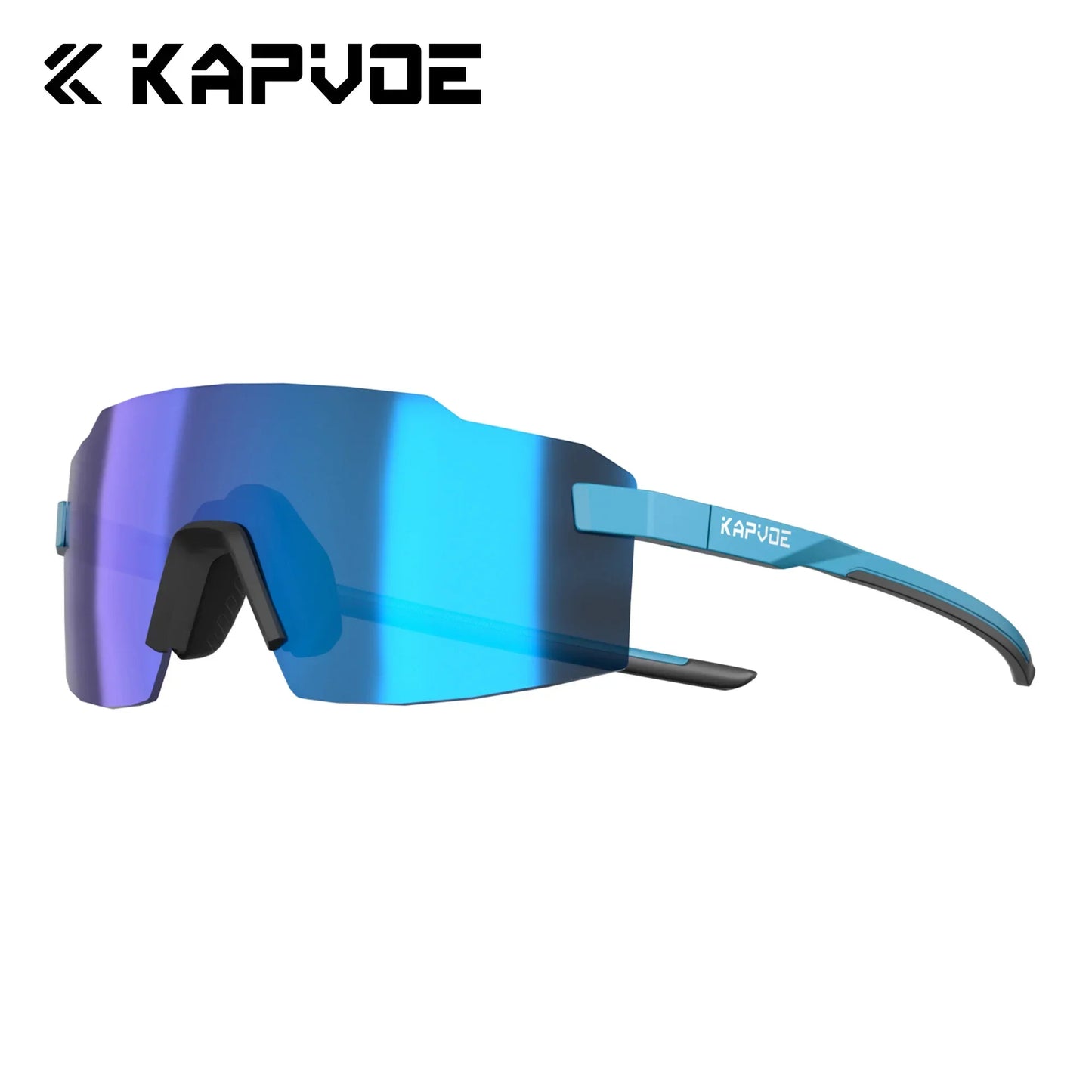 Kapvoe New Photochromic Sports Runnning Sunglasses Cycling Glasses Men Adjustable Nose Pad Women UV400 Hiking Bicycle Eyewear