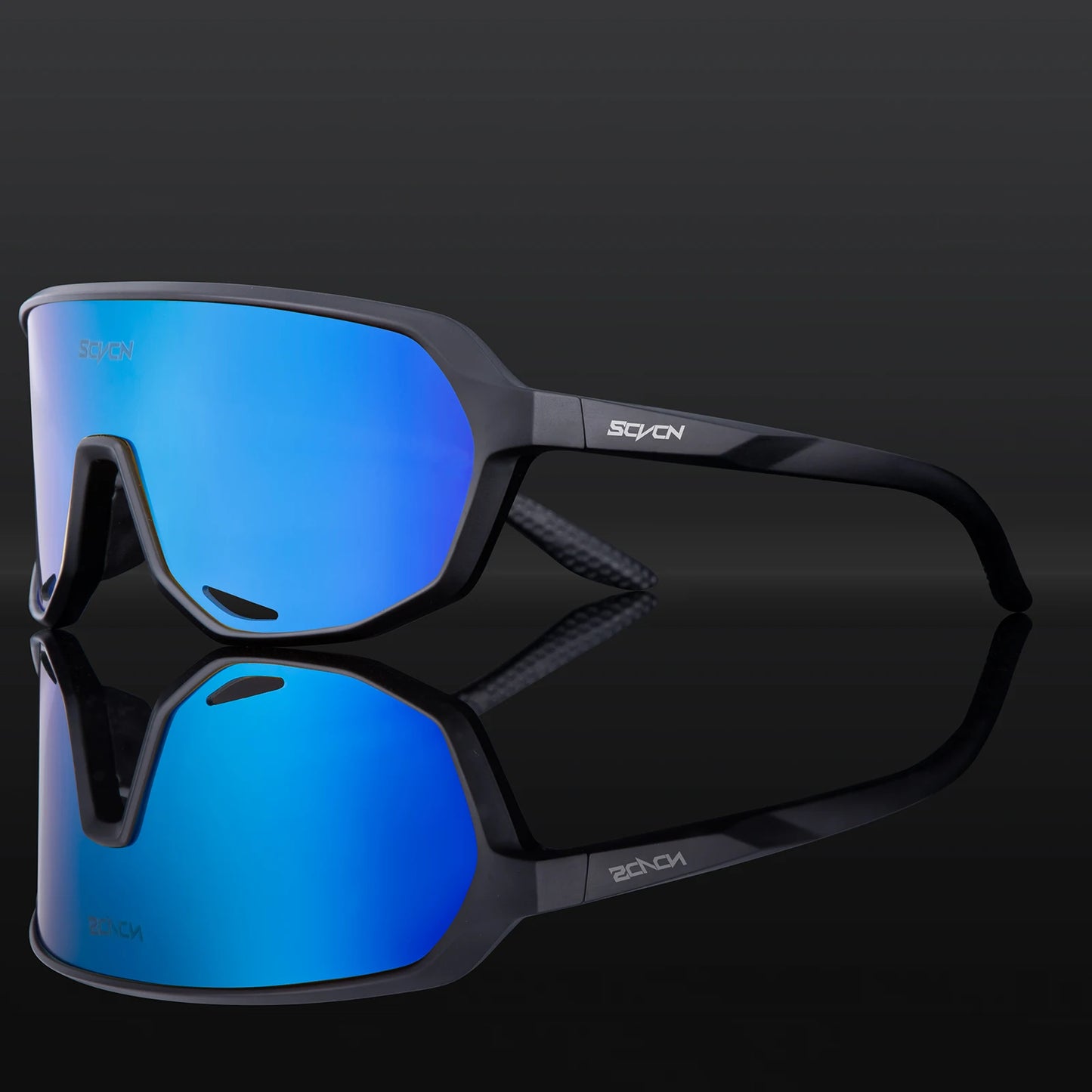 Scvcn Sunglasses Cycling Glasses Photochromic Sports for Men Sun Mountain Bike Road Bicycle Eyewear Goggles UV400 Polarized MTB