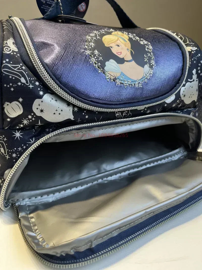 Genuine Australia Smiggle Backpack Deep Blue Cinderella Series School Bag Anime Backpack Student Gift Separate Purchases