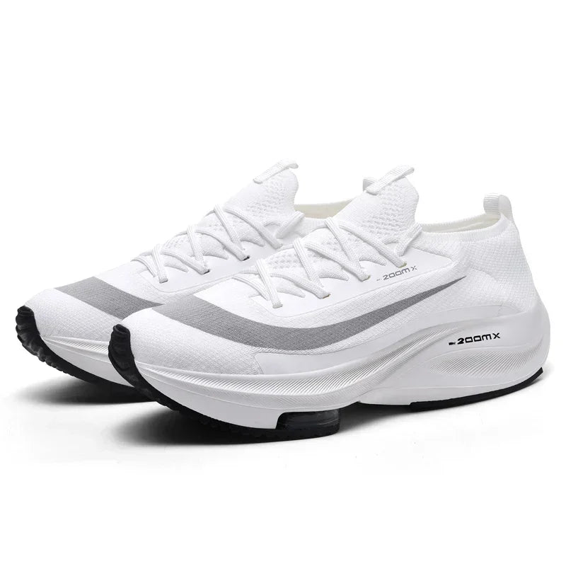 Outdoor Marathon Couple Sneaker Height Increasing Running Shoes for Men Original Soft Walking Tenis Boys Girls Sport Footwear 46
