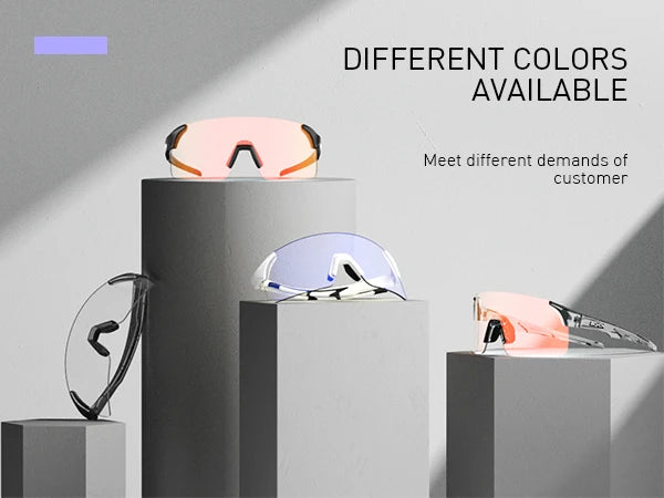SCVCN Photochromic Sunglasses Outdoor Sports Bike Cycling Glasses Man MTB Climbing Glasses Eyewear Women Driving Bicycle Goggles