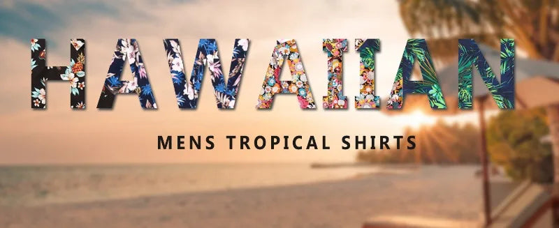 American casual full-print shirt men's Hawaii beach travel vacation short-sleeved shirt handsome casual Japanese style