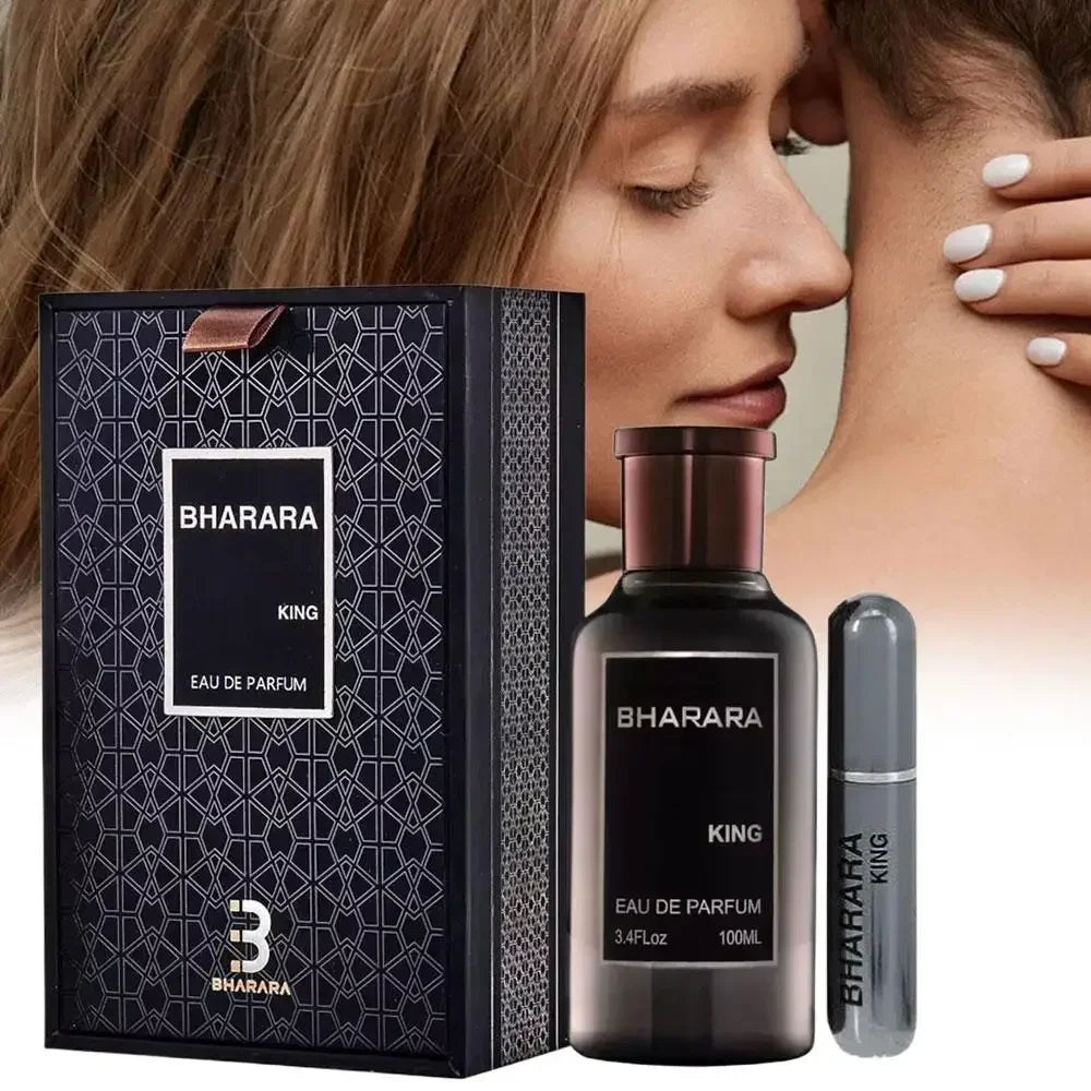 100ml Perfume Brand Bharara King Man Eau De Parfum Masculine Perfumes Luxury Fragrance Body Spary Cologne Pheromone Fragrance