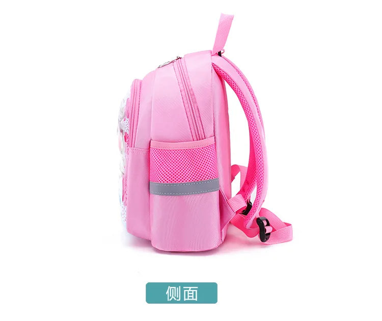 Kindergarten Schoolbag Cartoon Elsa Shoulder Bag Girl Boy Handbag Baby Children Backpack Kid Frozen Schoolbag Backpack