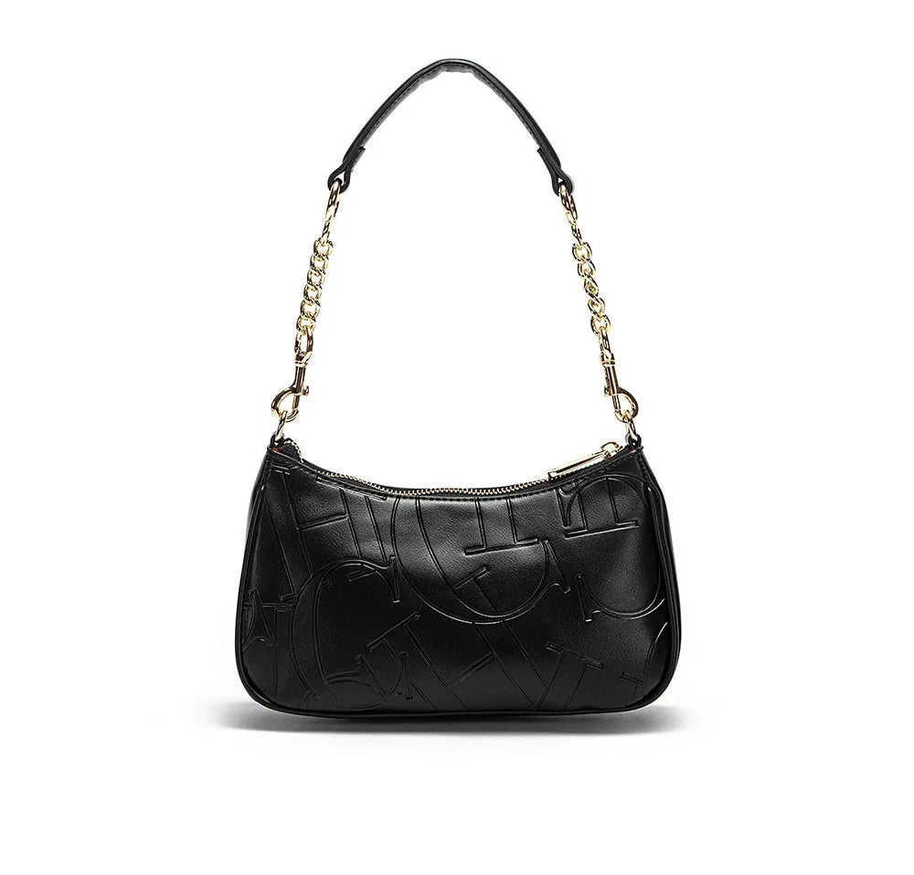 Women’s Classic PU Leather Tote Handbag – Retro Luxury Design