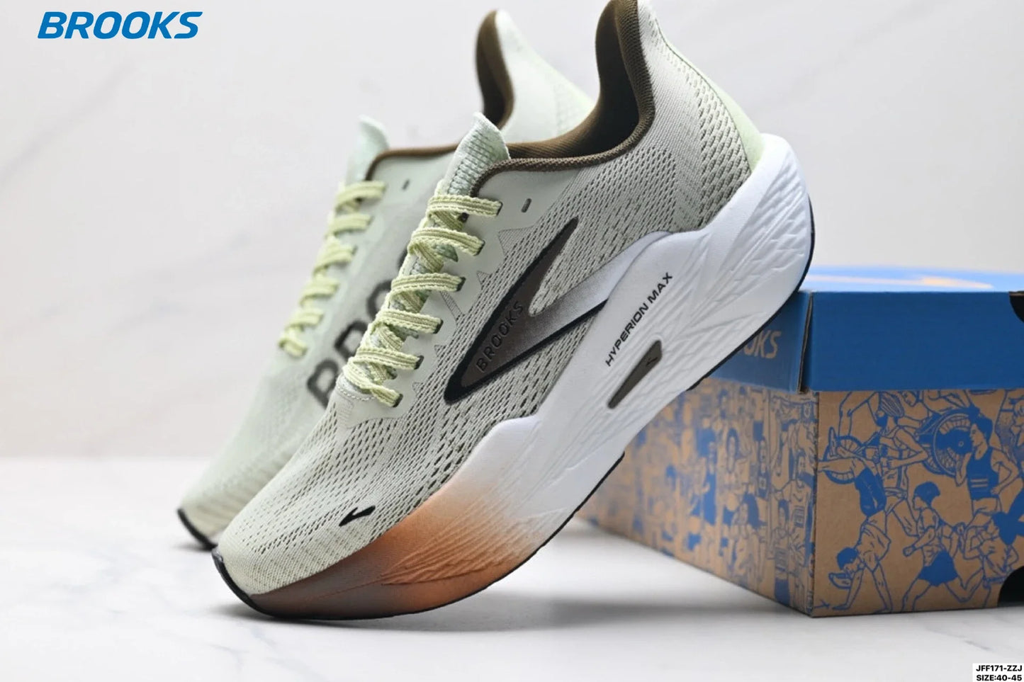 Brooks Hyperion Max Gale 2 Men's Casual Sneakers Cushioned Comfortable Racing Sports Training Professional Running Shoes