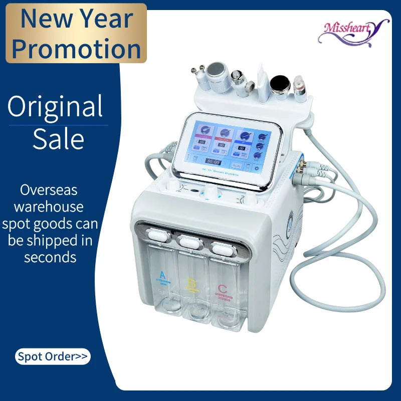 Missheart Professional Beauty Facial Machine Hydra Aqua Deep Cleaning Skin Care Device( EU /UK /US Fast Shipping)