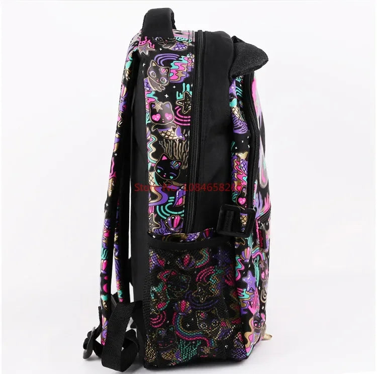 Genuine Australia Smiggle Backpack Kitten School Bag Cartoon Series Anime Backpack Student Gift Separate Purchases