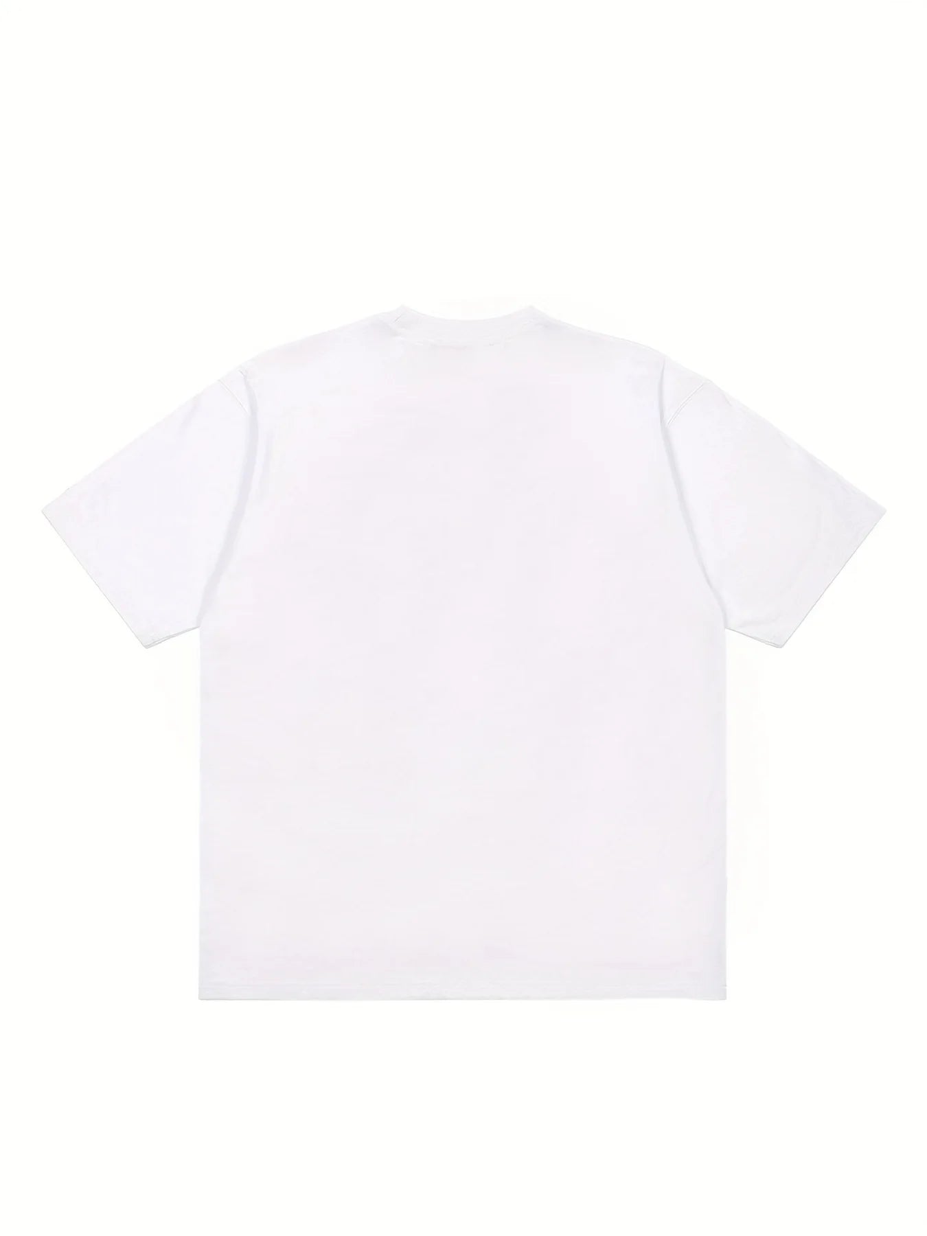 🖐️ Men’s Summer 100% Cotton Casual T-Shirt,Colorful Handprint Pattern | Loose Fit | Round Neck | Breathable Comfort