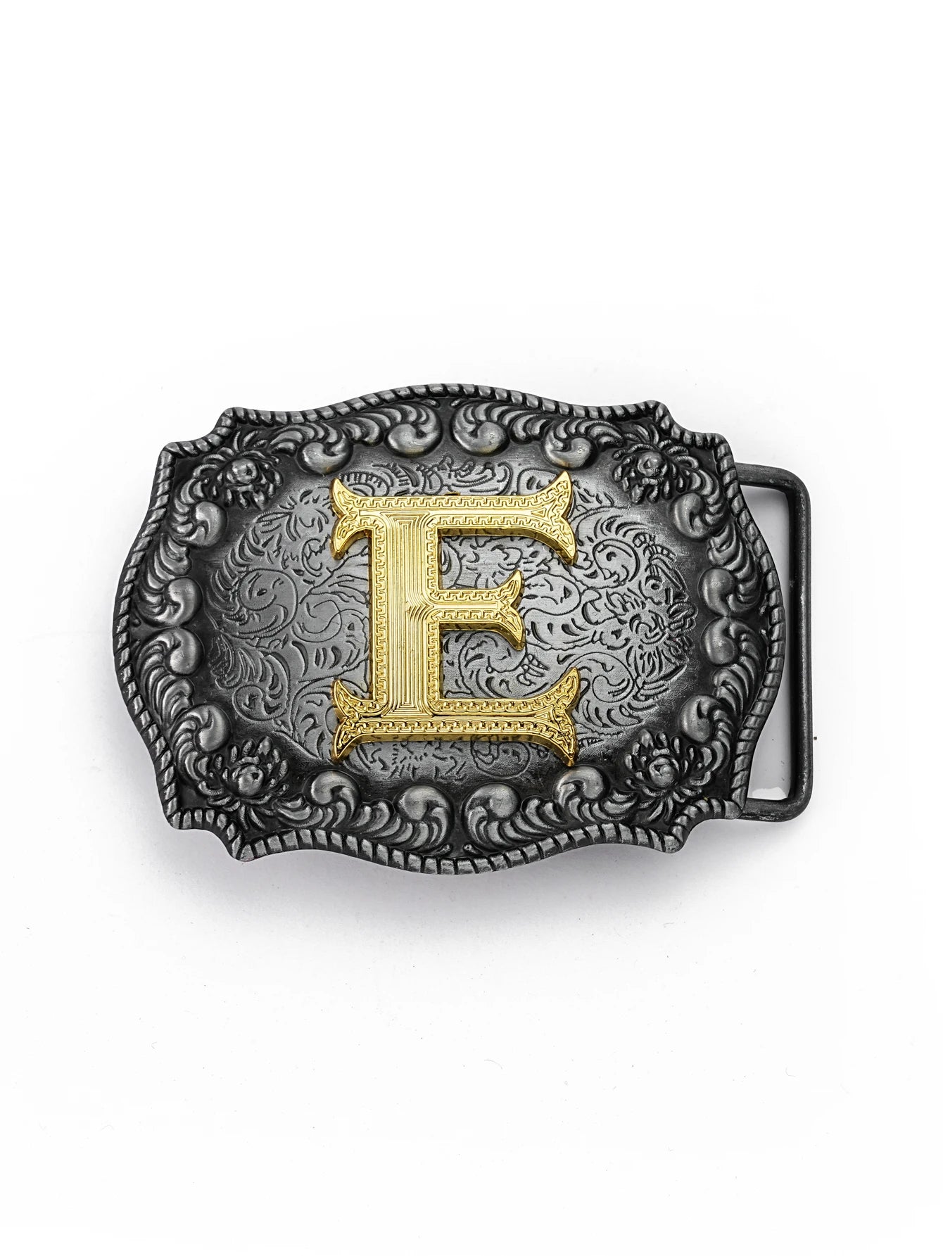 Western Cowboy letter belt buckle - stylish and unique stylish waist accessory