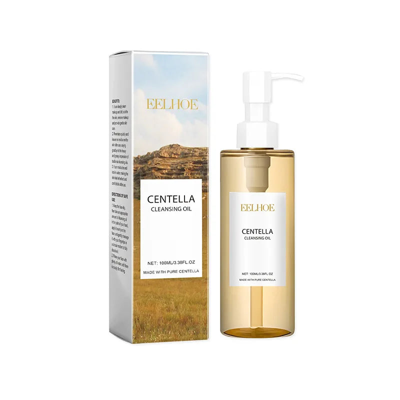 Centella Asiatica Makeup Remover Lightweight Refreshing And Gentle Face Cleansing Oil Lip And Eye Cosmetic Removal Cleaning