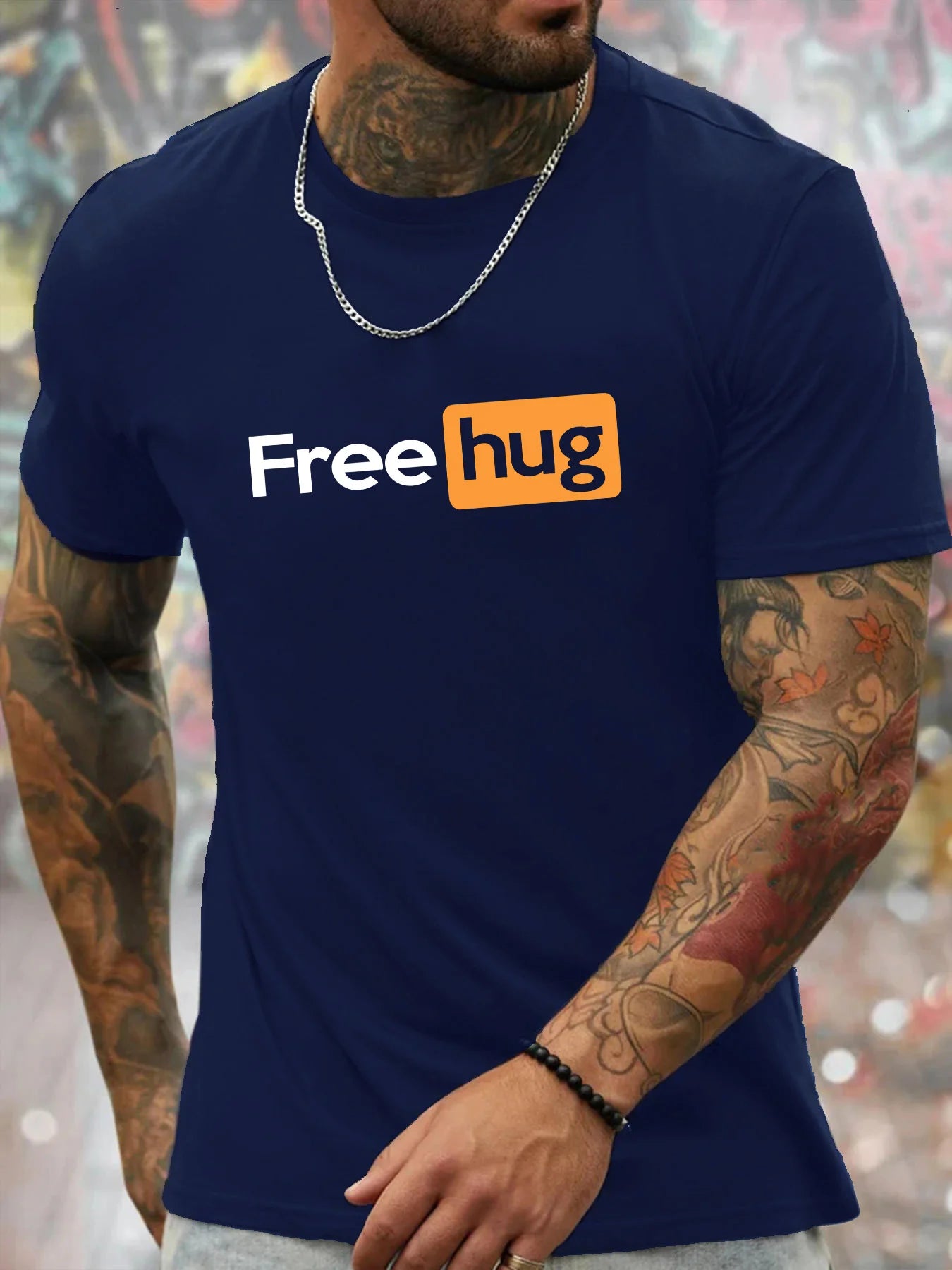 Men’s Summer 100% Cotton Loose Casual T-Shirt