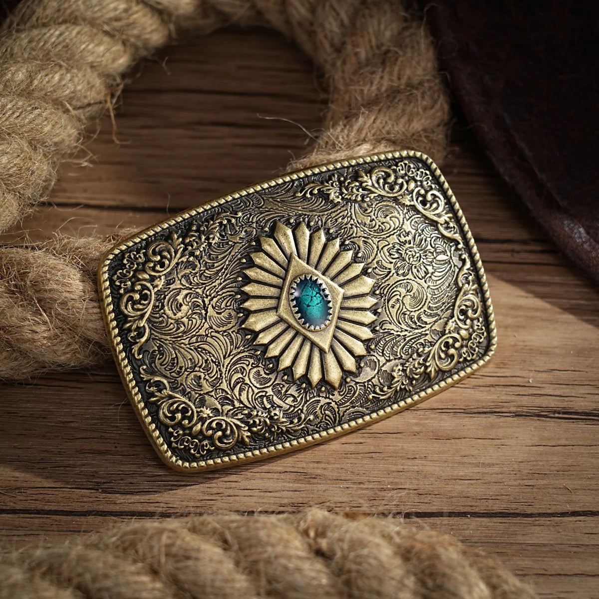Western Belt Buckle Initial Vintage-Cowboy Rodeo Silver Large Belt Buckle for Men Women