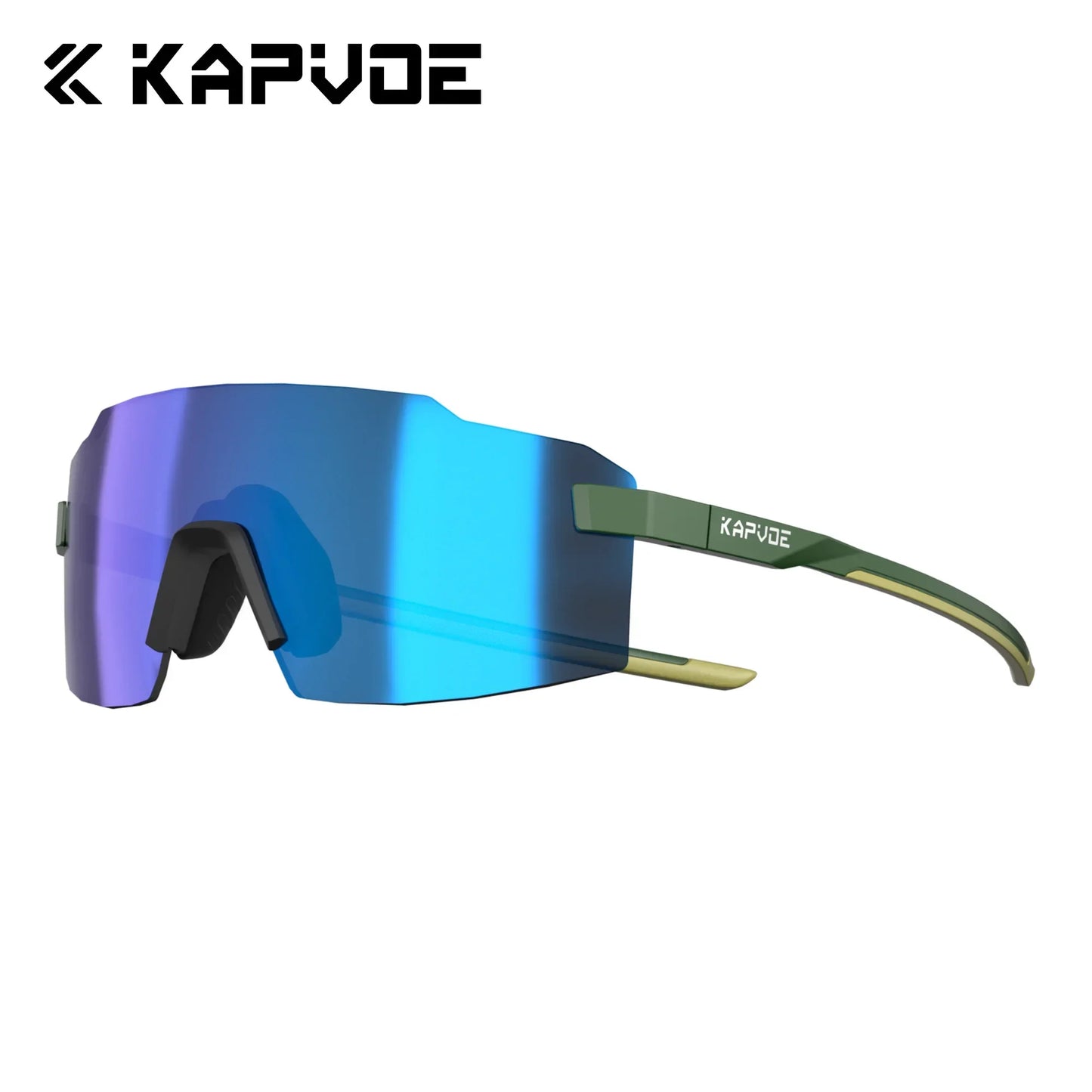 Kapvoe New Photochromic Sports Runnning Sunglasses Cycling Glasses Men Adjustable Nose Pad Women UV400 Hiking Bicycle Eyewear