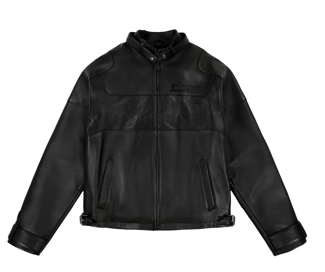 AVIREX fall new listing European lambskin jacket men's motorcycle ridingLeather jacket USA TOUR MOTORCYCLE JACKET coat tops